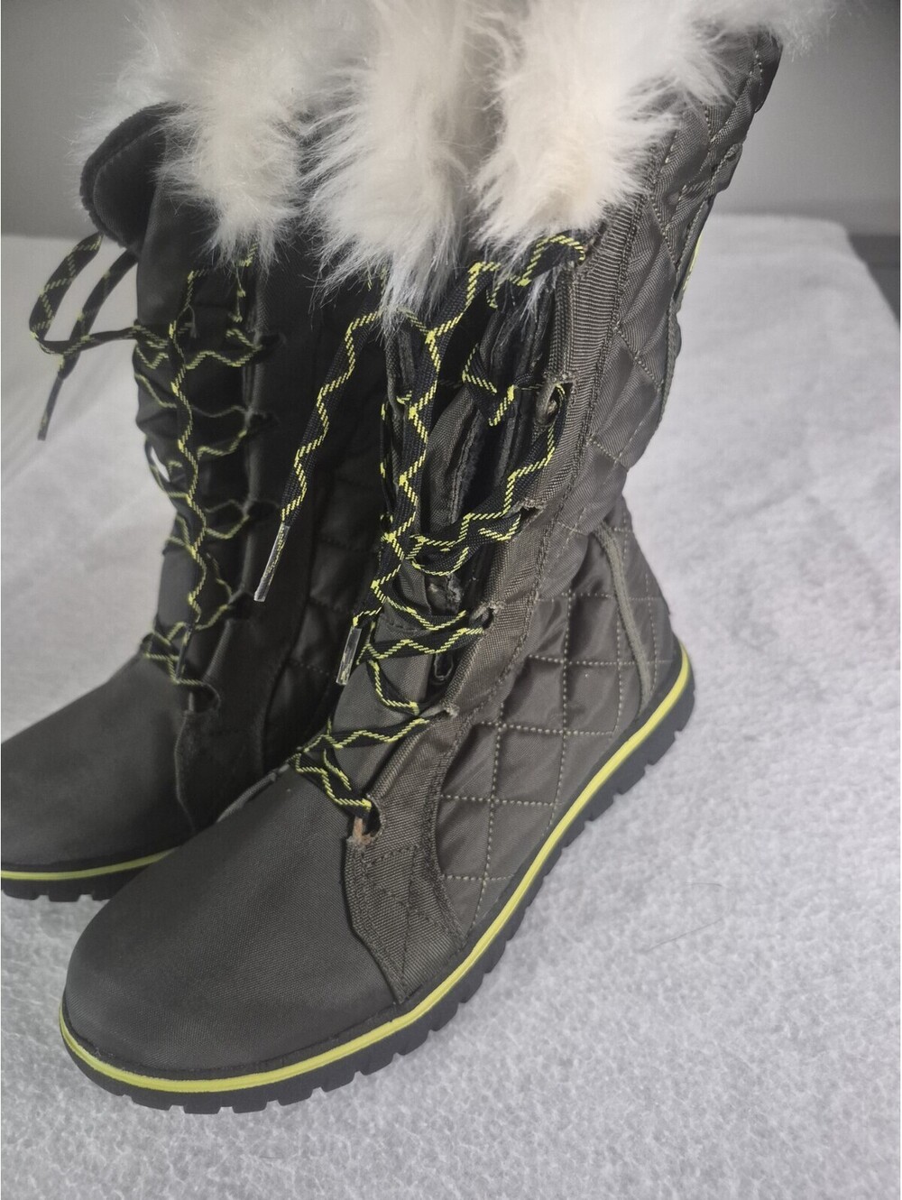 Sorel Cozy CATE Boots Women’s Size 8 Peat Moss Winter Snow Shoes NL-2363-213